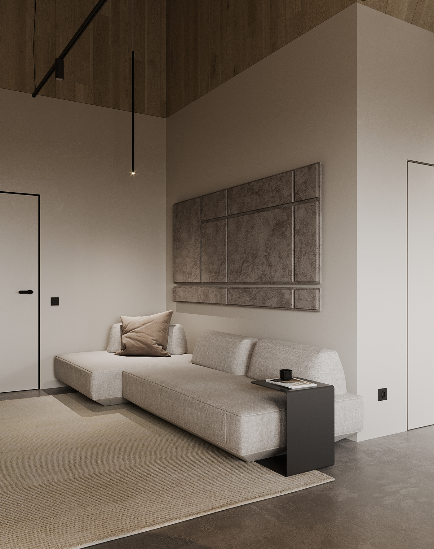 154平带阁楼空间设计 细节丰富！-1