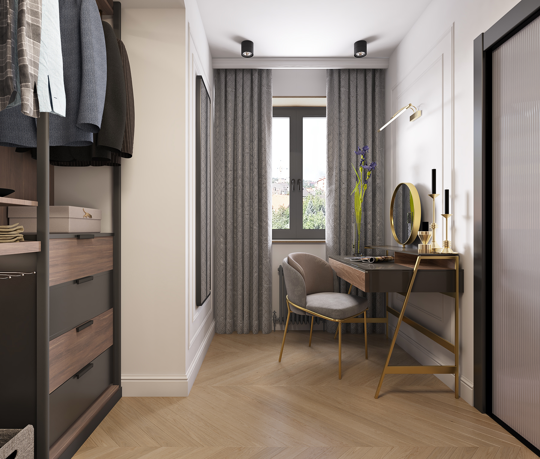 Интерьеры мансарды-5