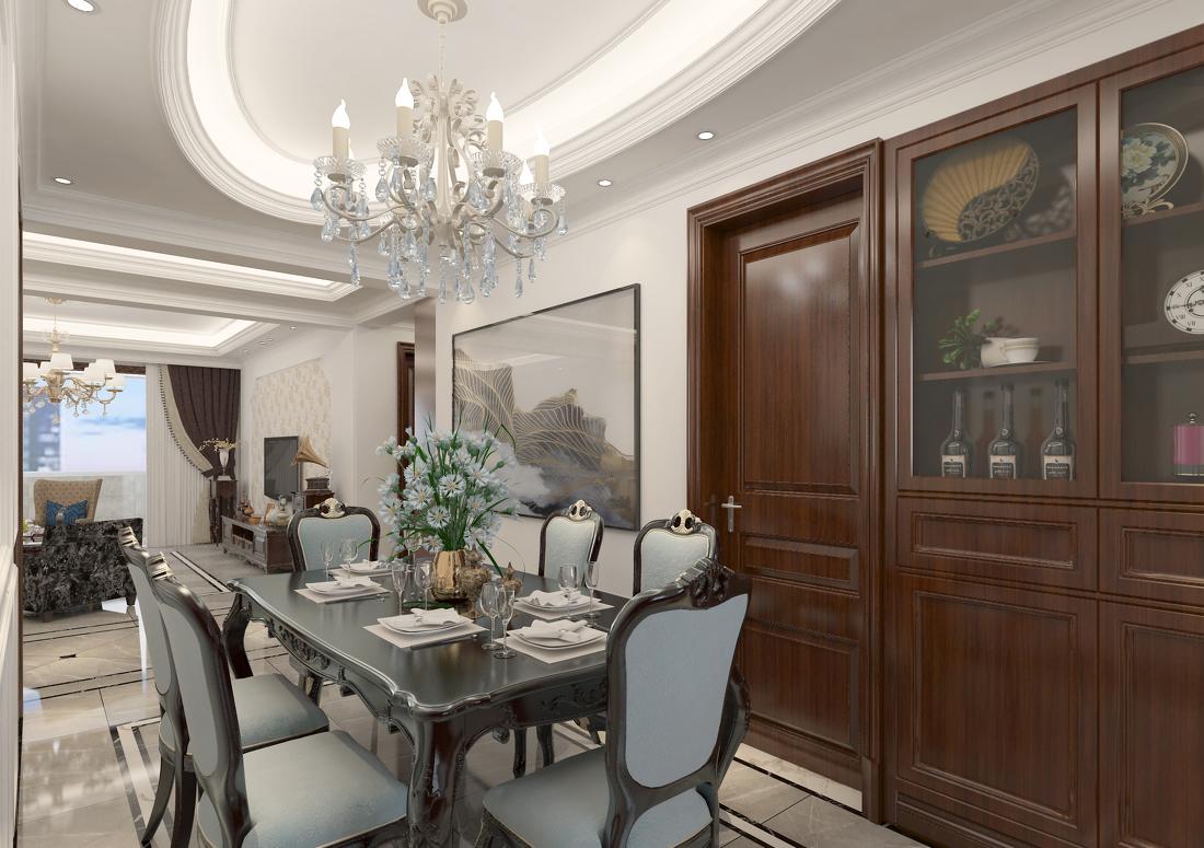 
鑫堡御园于府简欧方案 -5