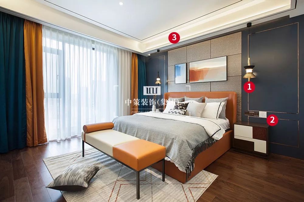 中策装饰 | 青瓷大宅 290 平现代轻奢生活细节设计-49