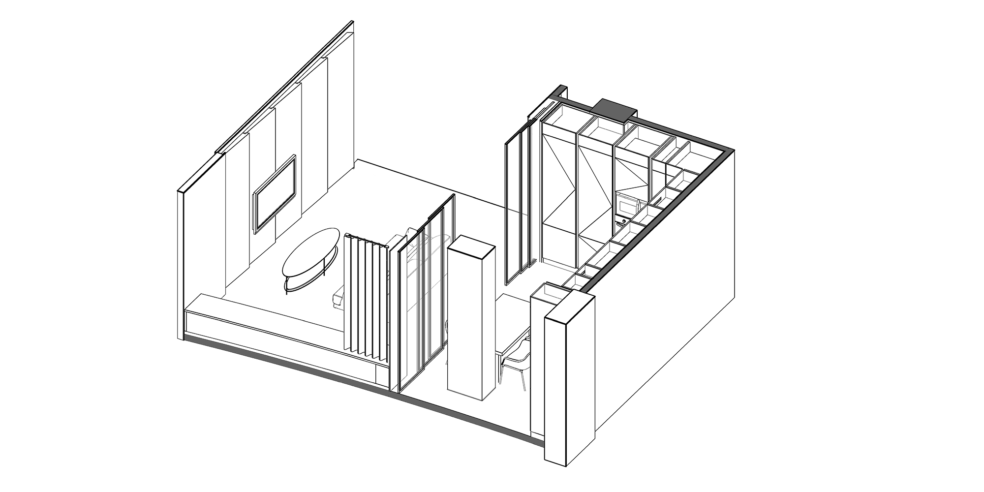 Kh 公寓室内设计丨MerPenthouseKh-7