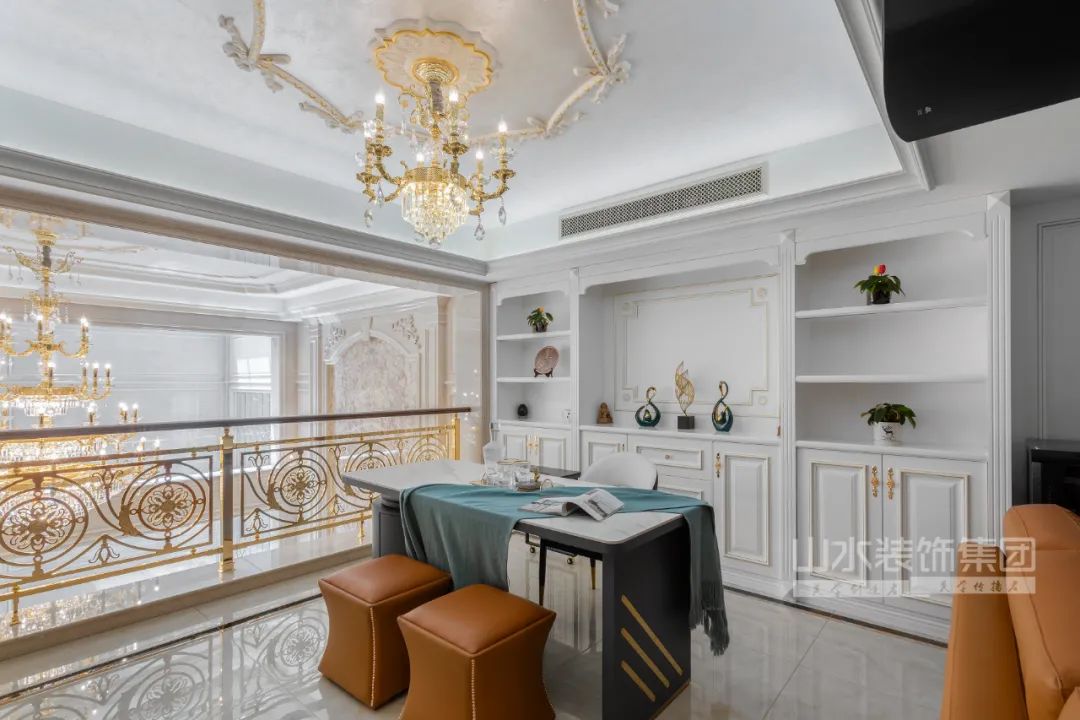 雍景半岛欧式别墅设计丨王晓静-20