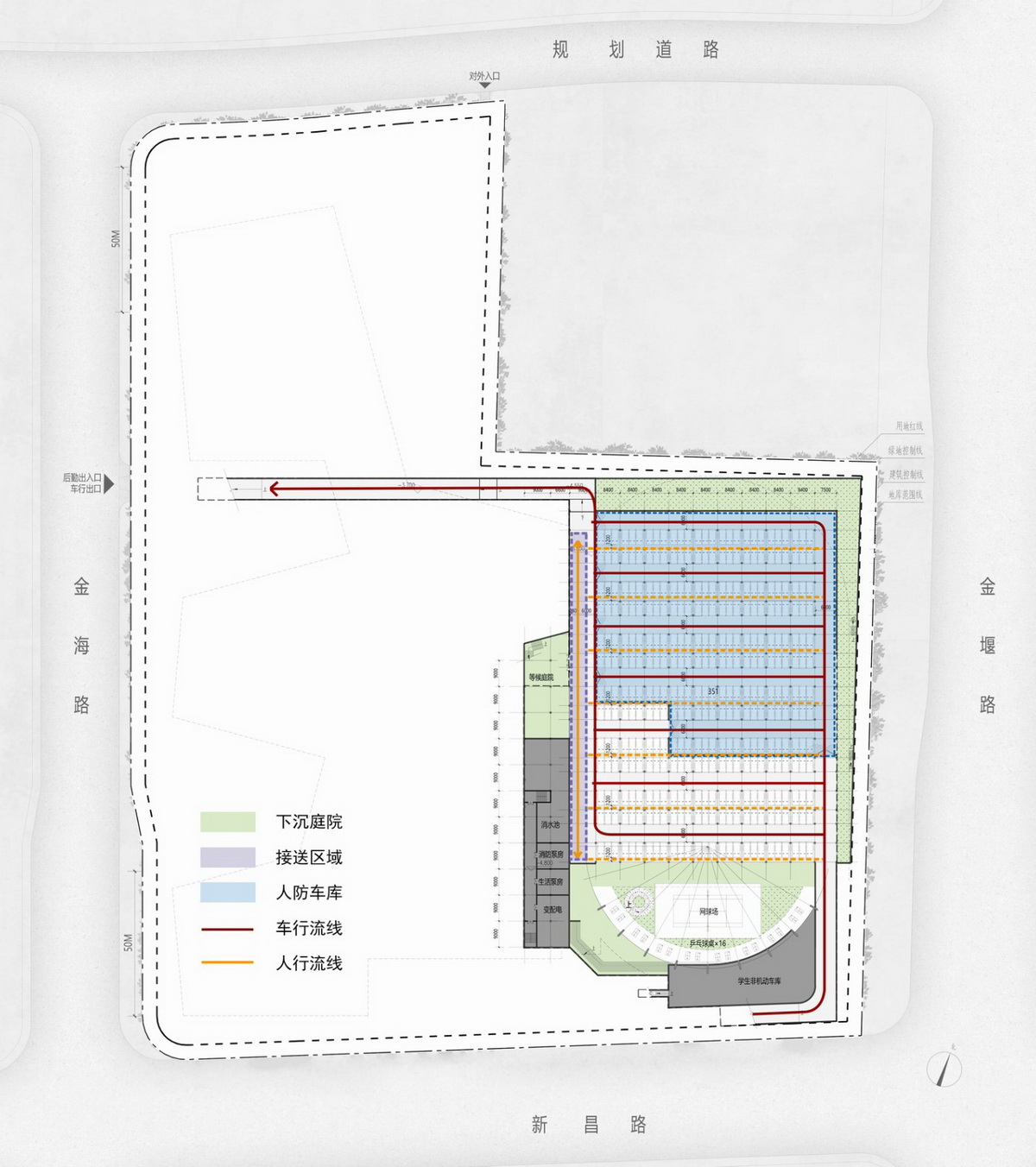 苏州金堰路高中丨中国苏州丨简和建筑-28