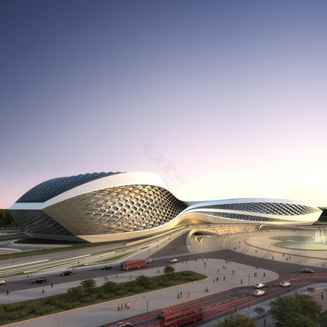 Chengdu Contemporary Art Centre by Zaha Hadid Architects | Dezeen-0
