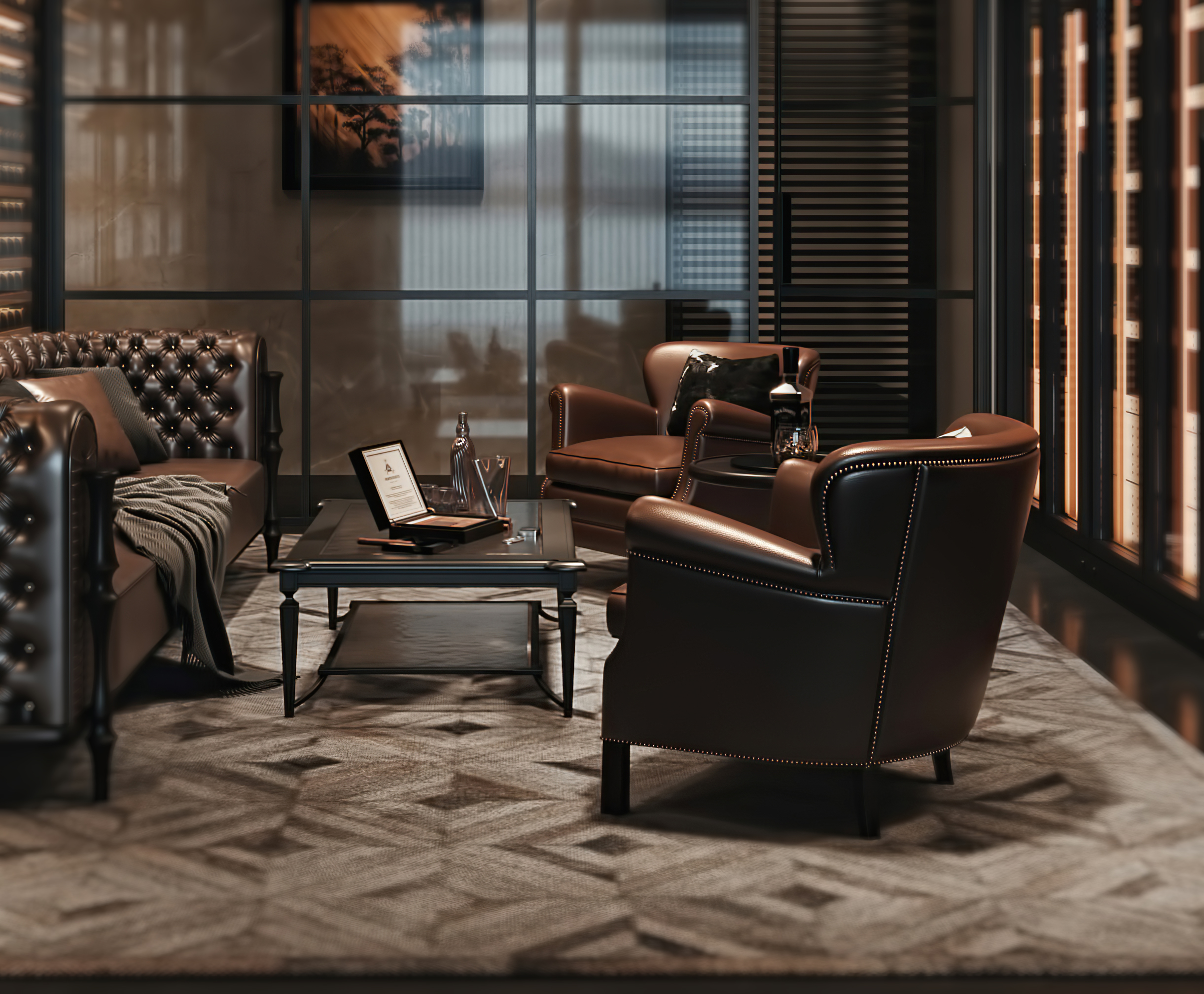 暗黑风雪茄吧酒吧-19