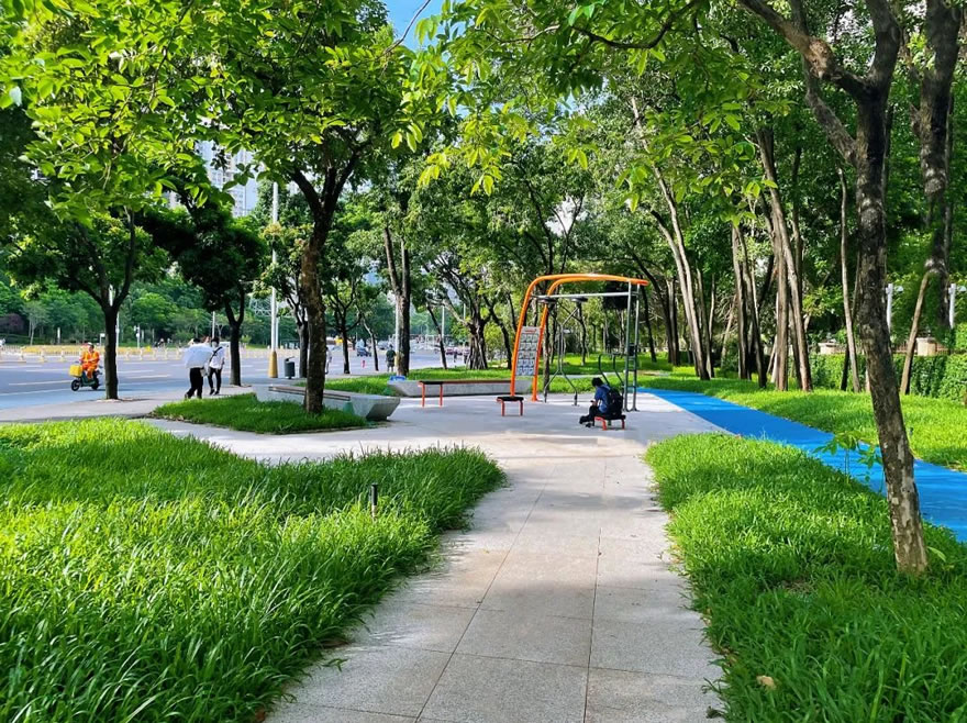 深圳福田侨香路景观提升丨中国深圳丨深圳文科园林股份有限公司-53