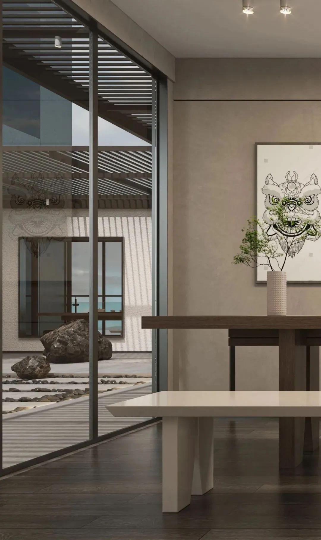 CH.YE 新作 | 厚业控股集团青岛中启茶饮空间-29