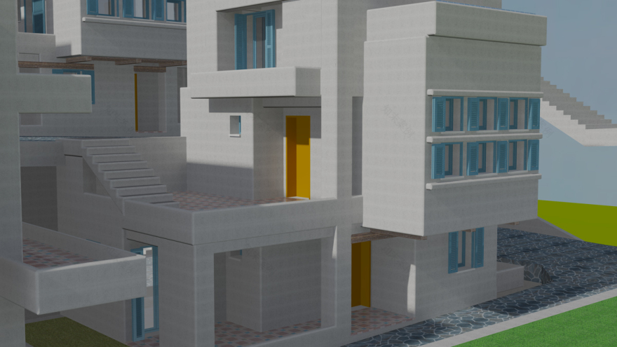 B·W·A·0 住宅建筑群-14