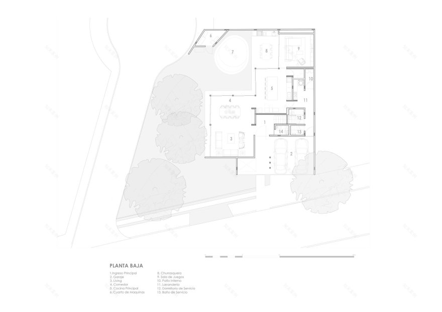 避难所住宅丨玻利维亚圣克鲁斯丨DB Estudio de Arquitectura-20