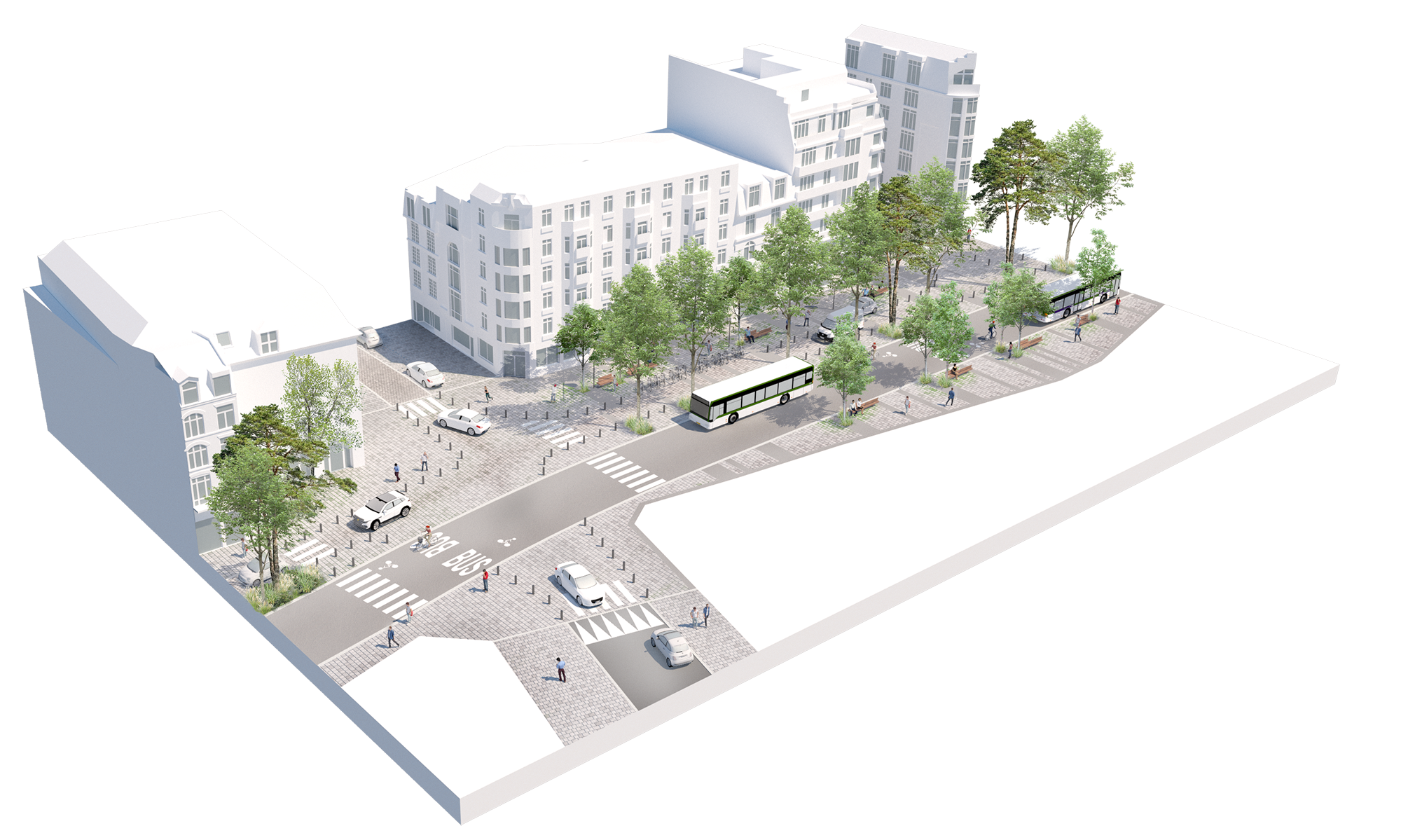 Requalification de la rue du Molinel - La Compagnie du Paysage-33