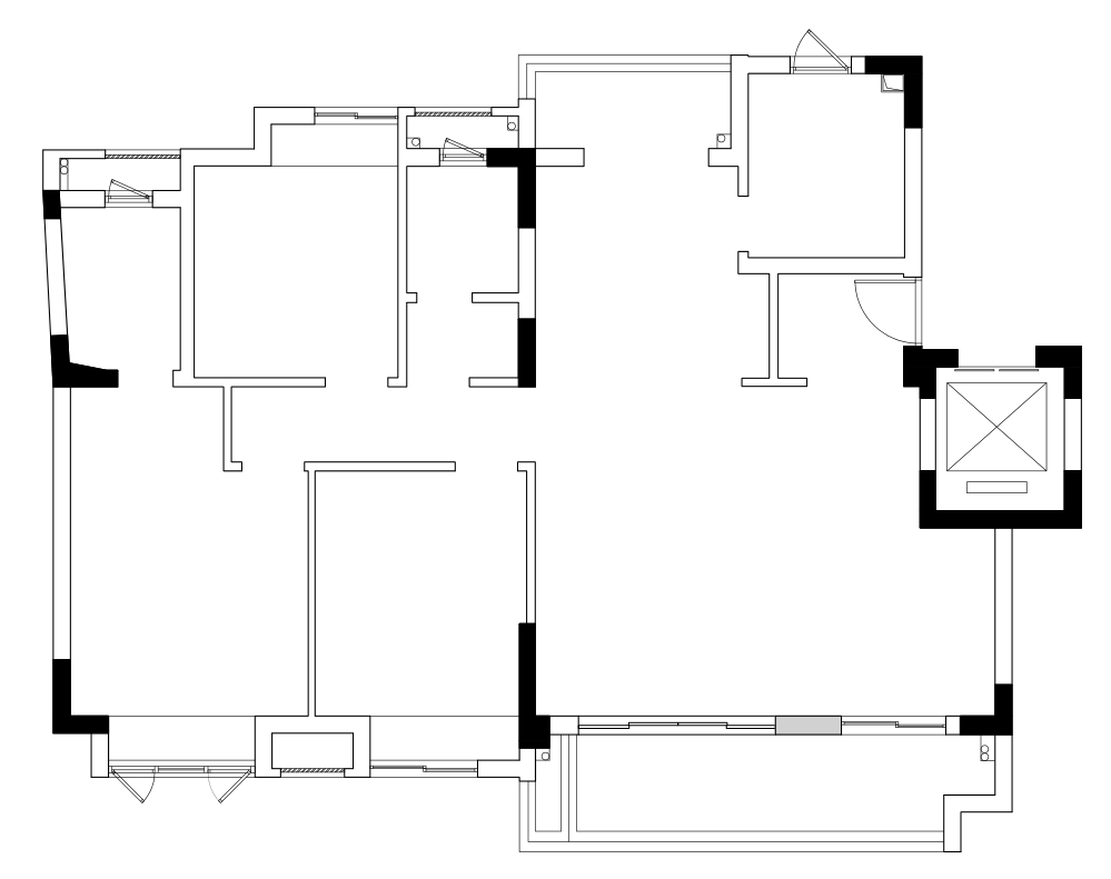 紫金山牡丹园二期 138m²平层户型解析 | 厚朴设计打造奢致生活空间-30