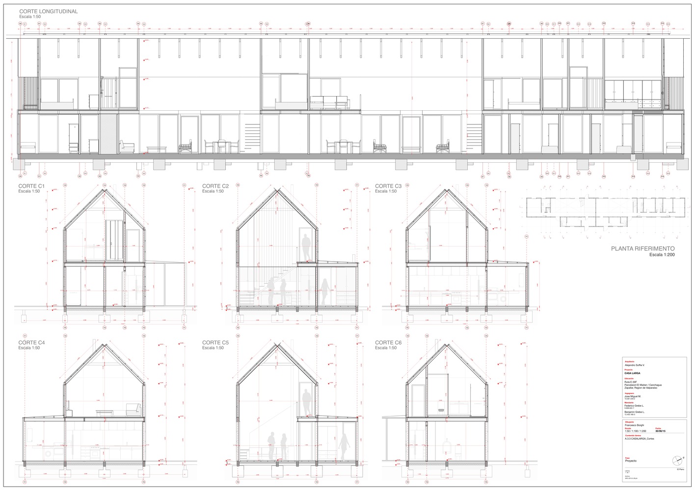 斜向模块化住宅 | 智利 Shotgun House-22