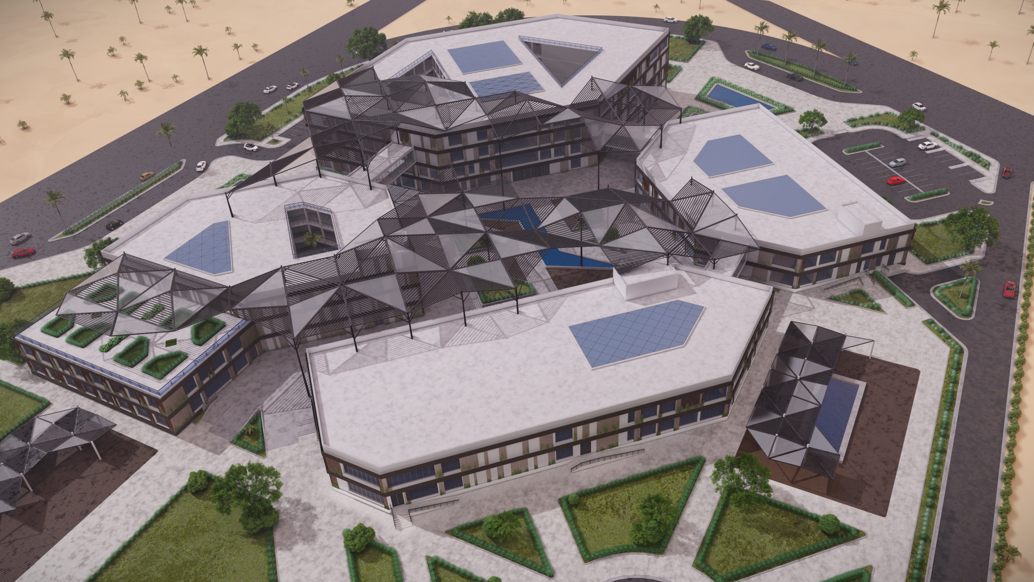 HEALING  身体残疾康复中心丨Ahram Candian大学工程学院建筑系-27