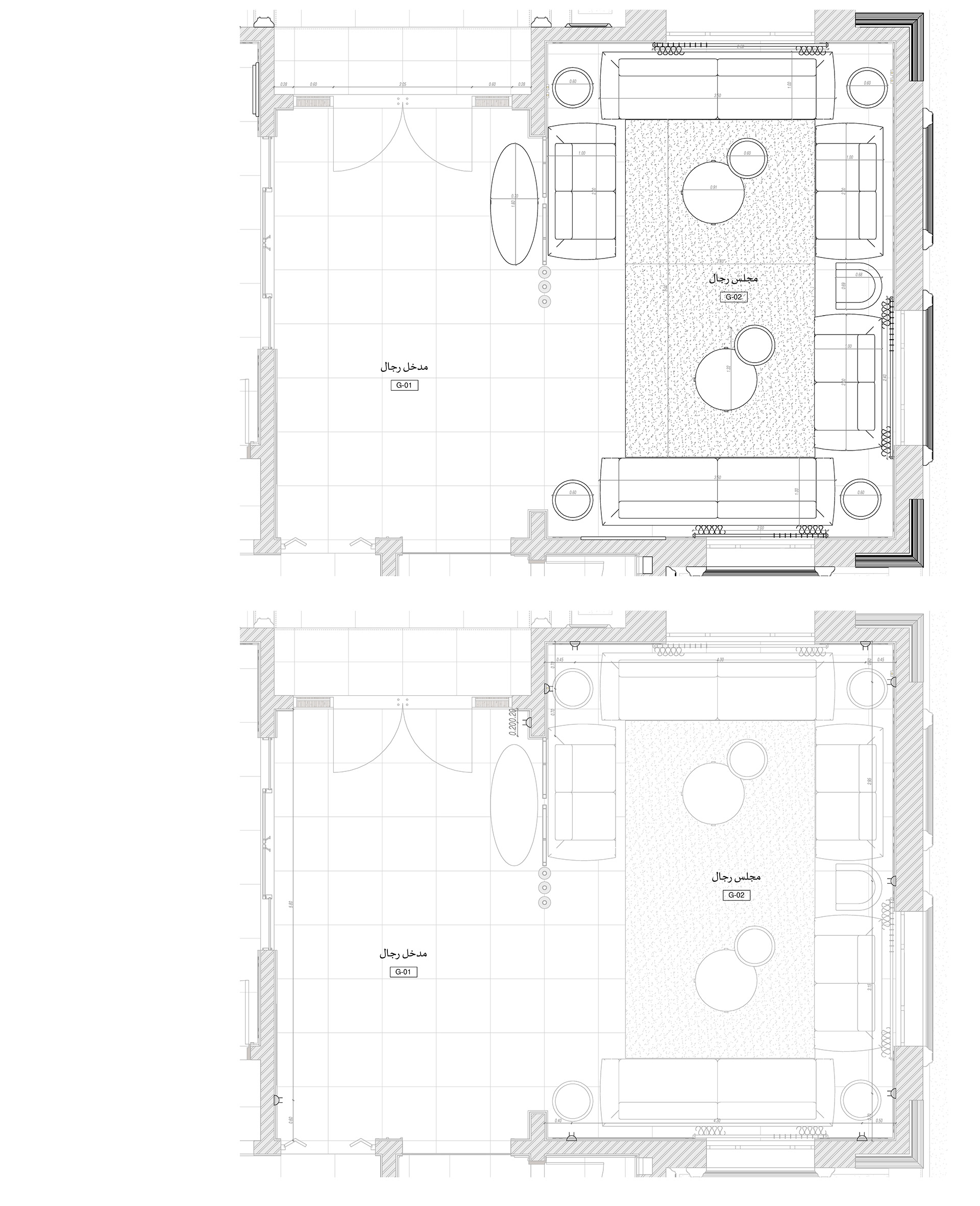 M·K· Classic Villa 室内外设计丨沙特阿拉伯丨Bariq Consultants-46