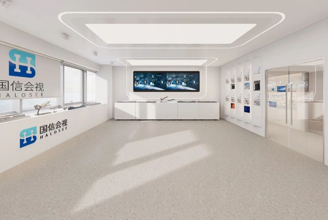 LKDESIGN丨国信会视集团办公空间设计案例-74