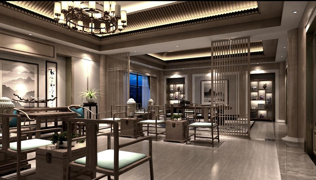 
新中式办公——【禅意办公室】 -16