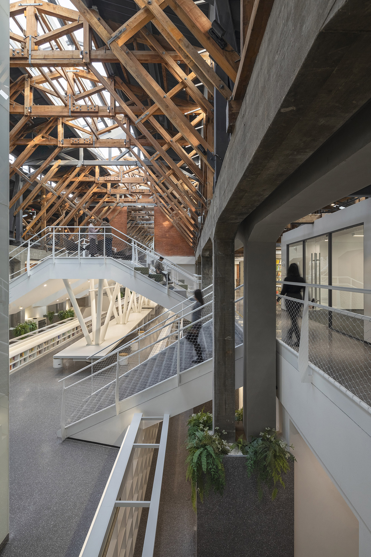 时代文仓 | 旧仓库变身社区文化中心的设计亮点-68