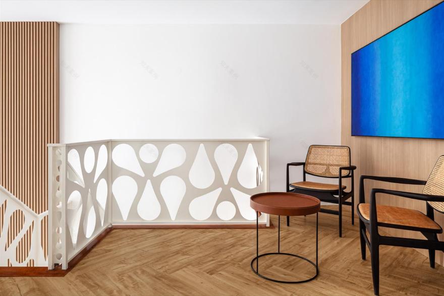 巴西里约热内卢几何美学公寓-7