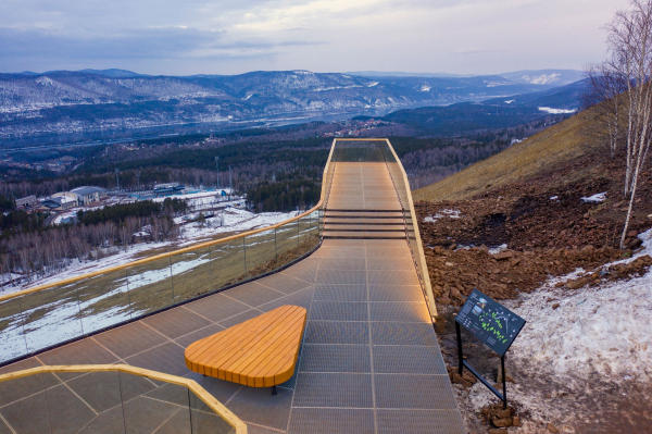 尼古拉耶夫斯卡亚山观景平台丨俄罗斯克拉斯诺亚尔斯克丨“Проектдевелопмент”公司-24