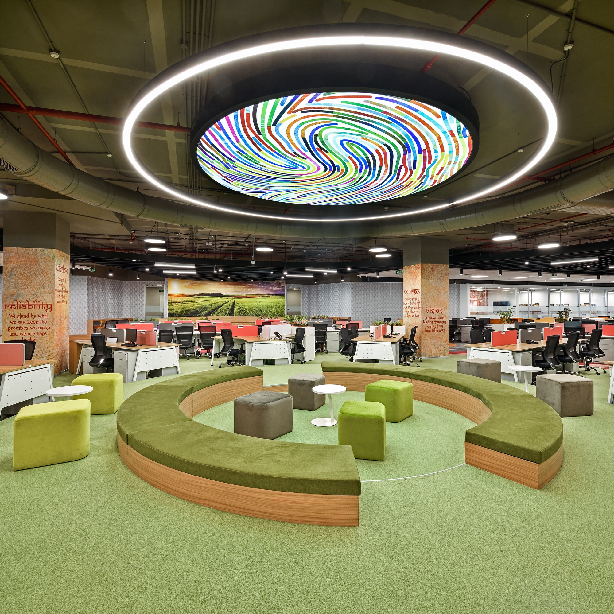 纳孟买非诺支付银行办公室设计丨印度丨ANA Designs-0