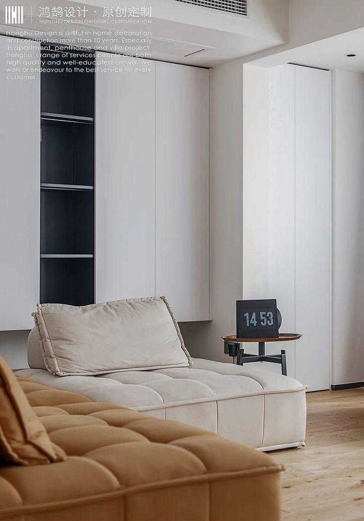 轻颜现代美式,温馨三人居-10