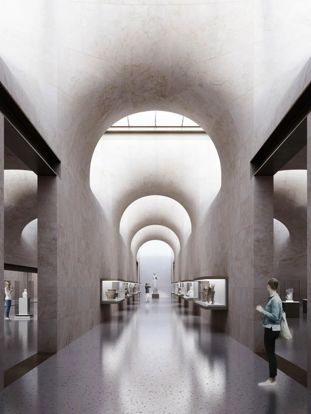 迪拜标志性清真寺丨阿联酋迪拜丨Luca Poian Forms-62