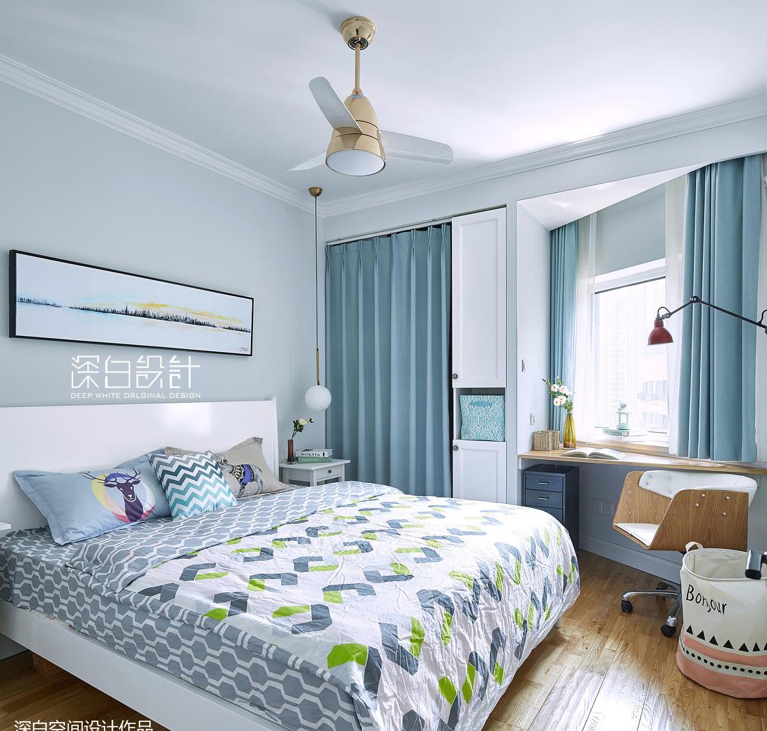深白设计丨平层丨【深白作品】春风十里--北欧休闲风-5