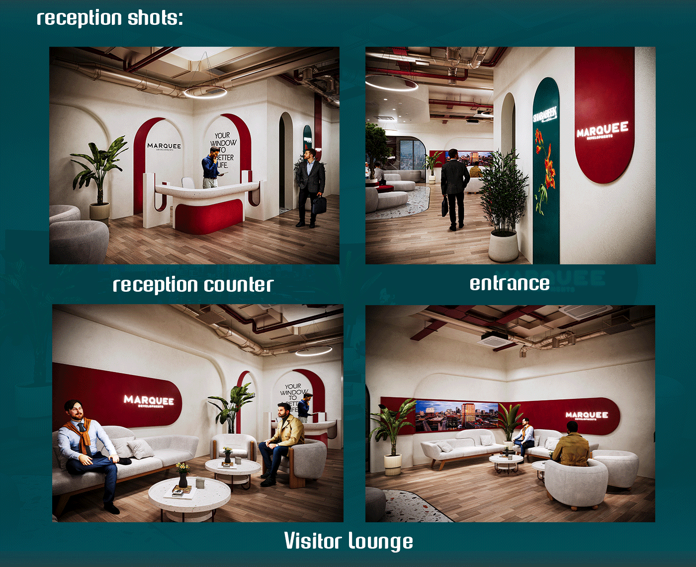 Administrative interior design "marquee company"-4