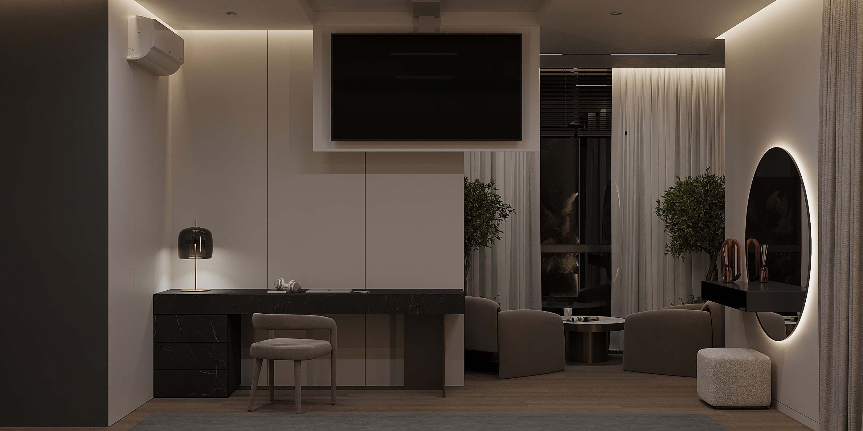 基辅160平，商务公寓设计！-41