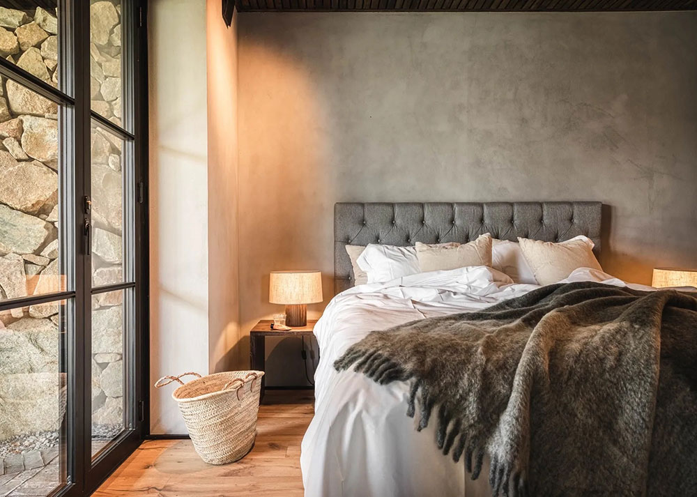 瑞典木质石质时尚自然住宅-13