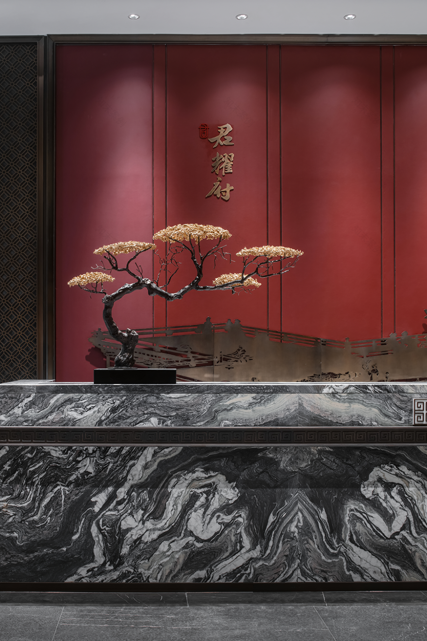 美的·君耀府售楼处丨中国浙江丨一然设计(上海,深圳,沈阳)-3