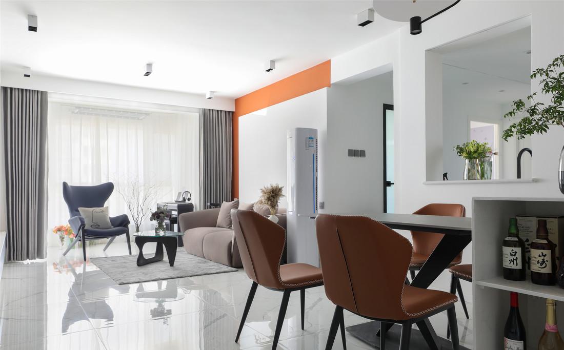 简约出彩的平层空间设计丨壹目设计-12