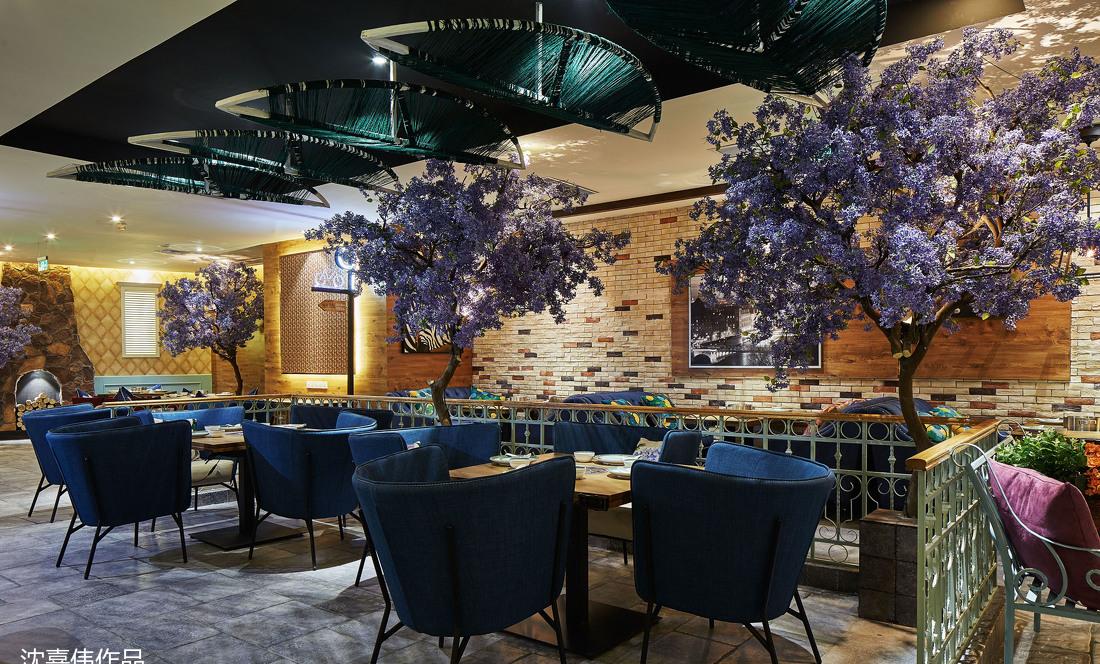 火锅店丨沈嘉伟设计作品—大象十方泰式海鲜火锅-9