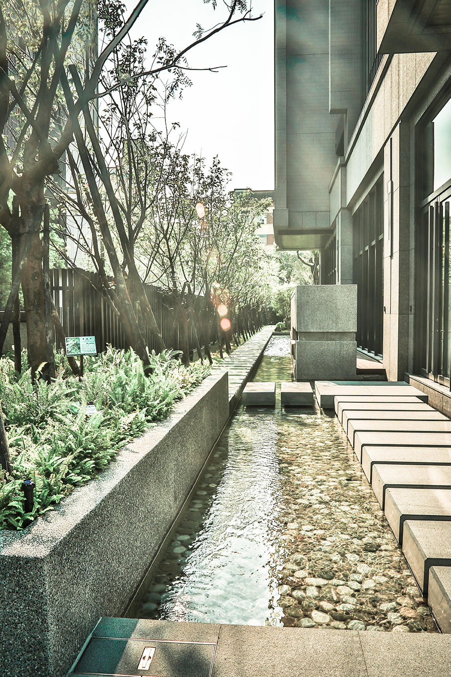 柏悅府中庭住宅景观设计丨中国基隆丨萧家福建築師事務所,玫格聯合建築師事務所-9