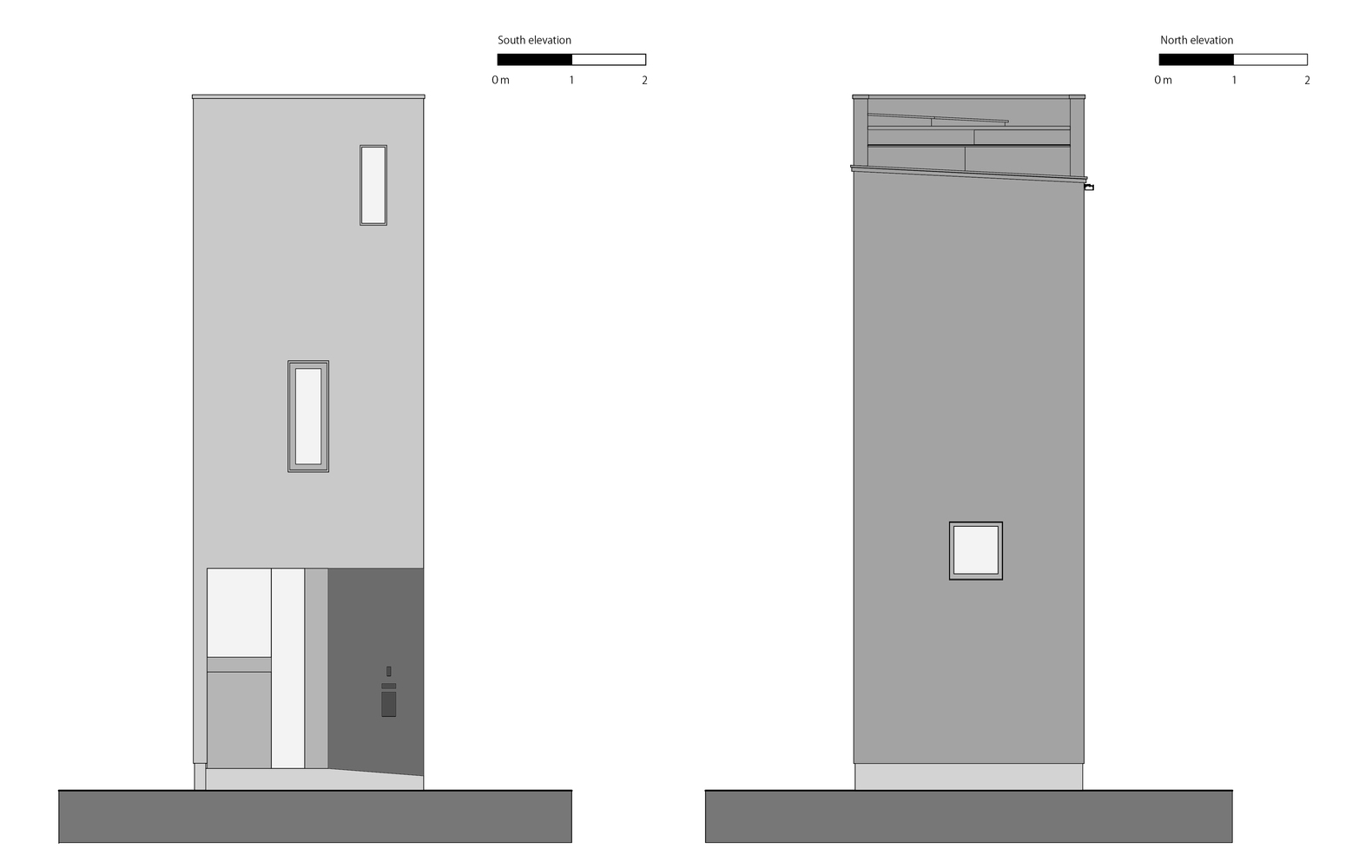 大阪密集住宅区的三层展示空间楼梯屋-38