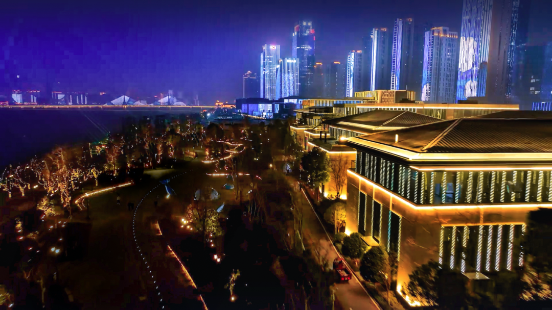 “夜长沙”流光璀璨——中建照明升级点靓岳麓山-22