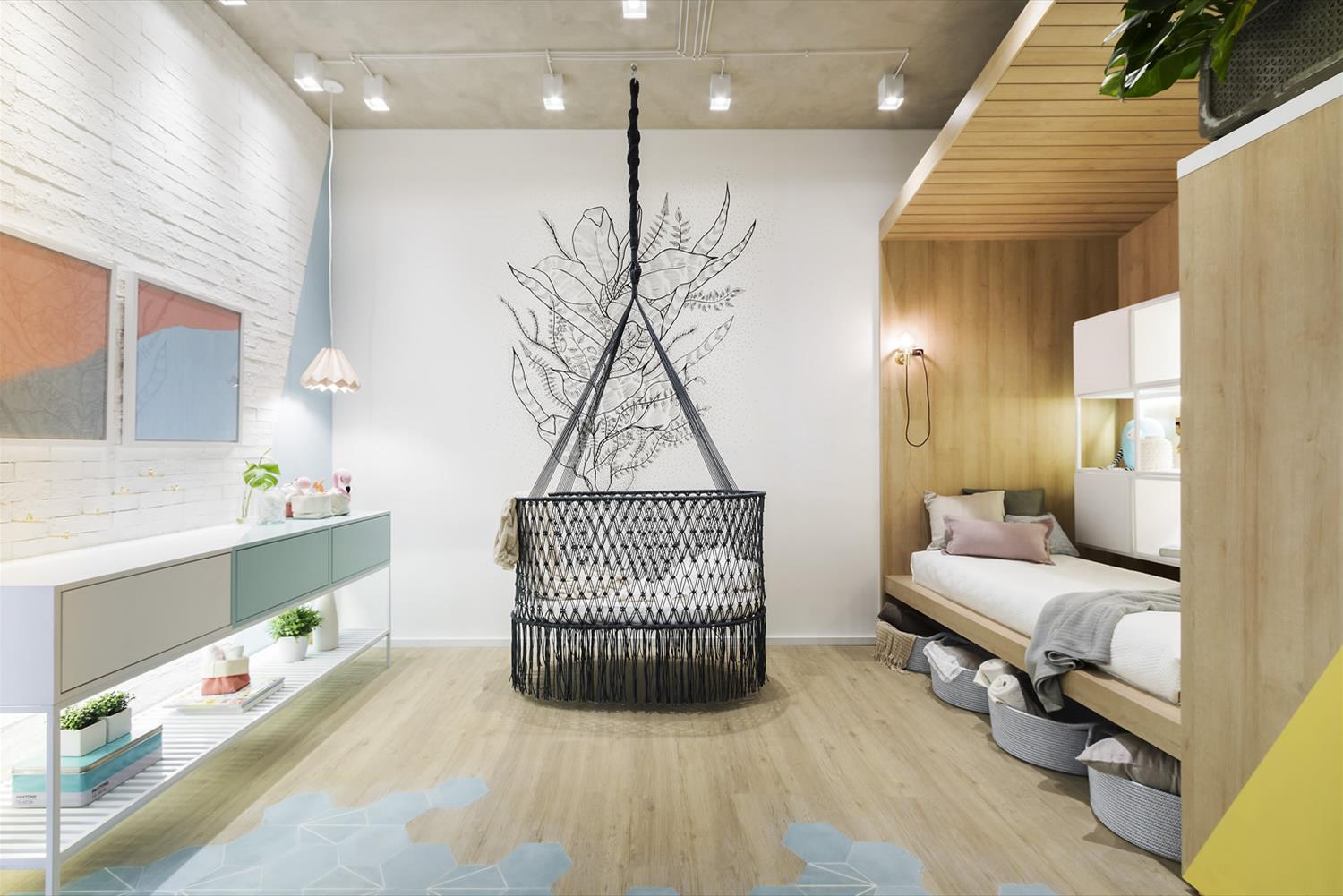 Quarto de Bebê · 可持续木质儿童房设计-5