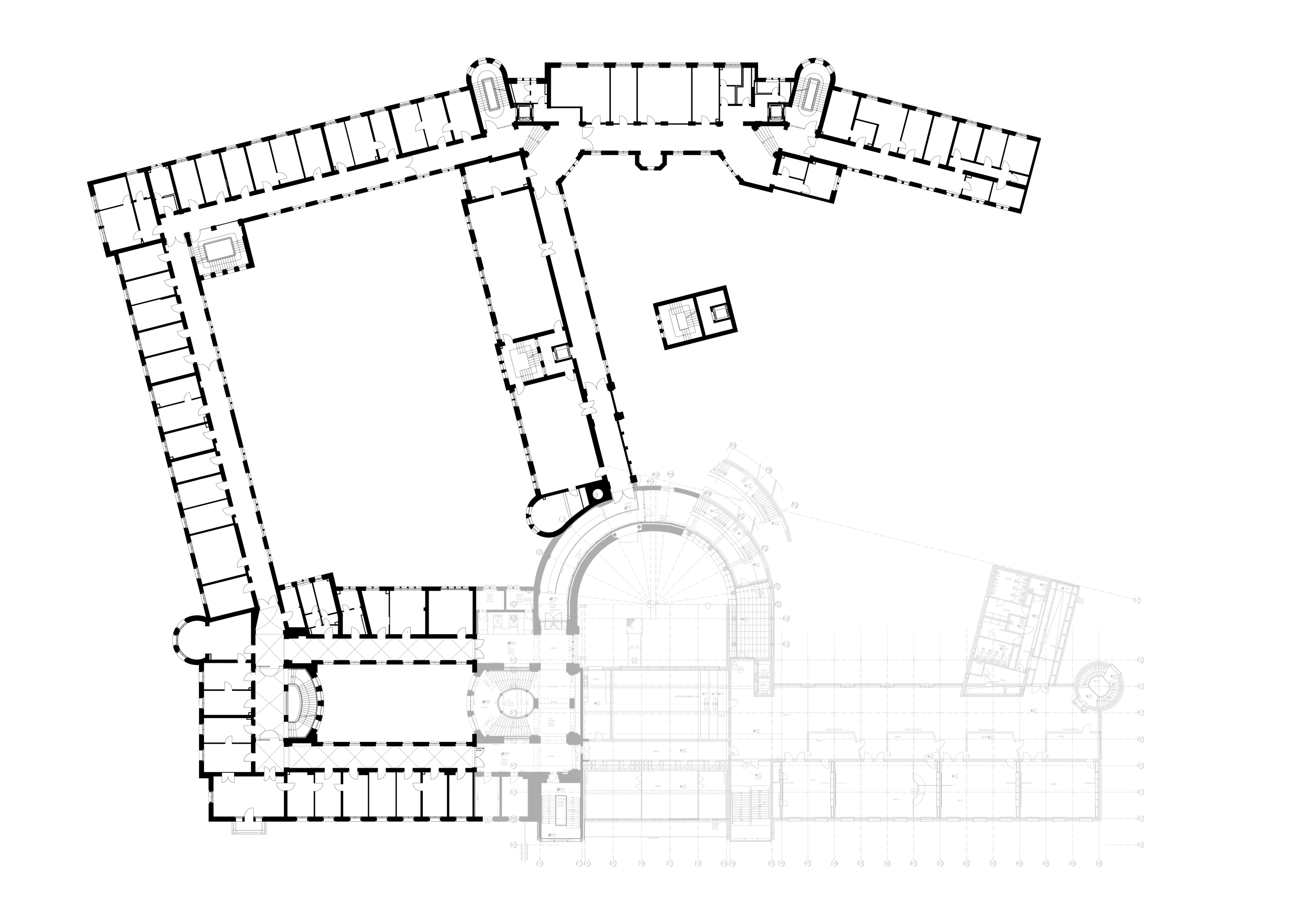 德国马格德堡地区法院修复项目丨TCHOBAN VOSS Architekten-53