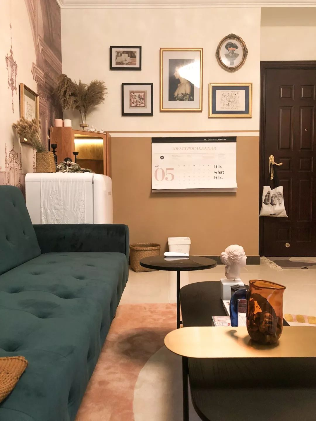 融合古典与现代，打造 42 平米住宅空间的魅力设计-35