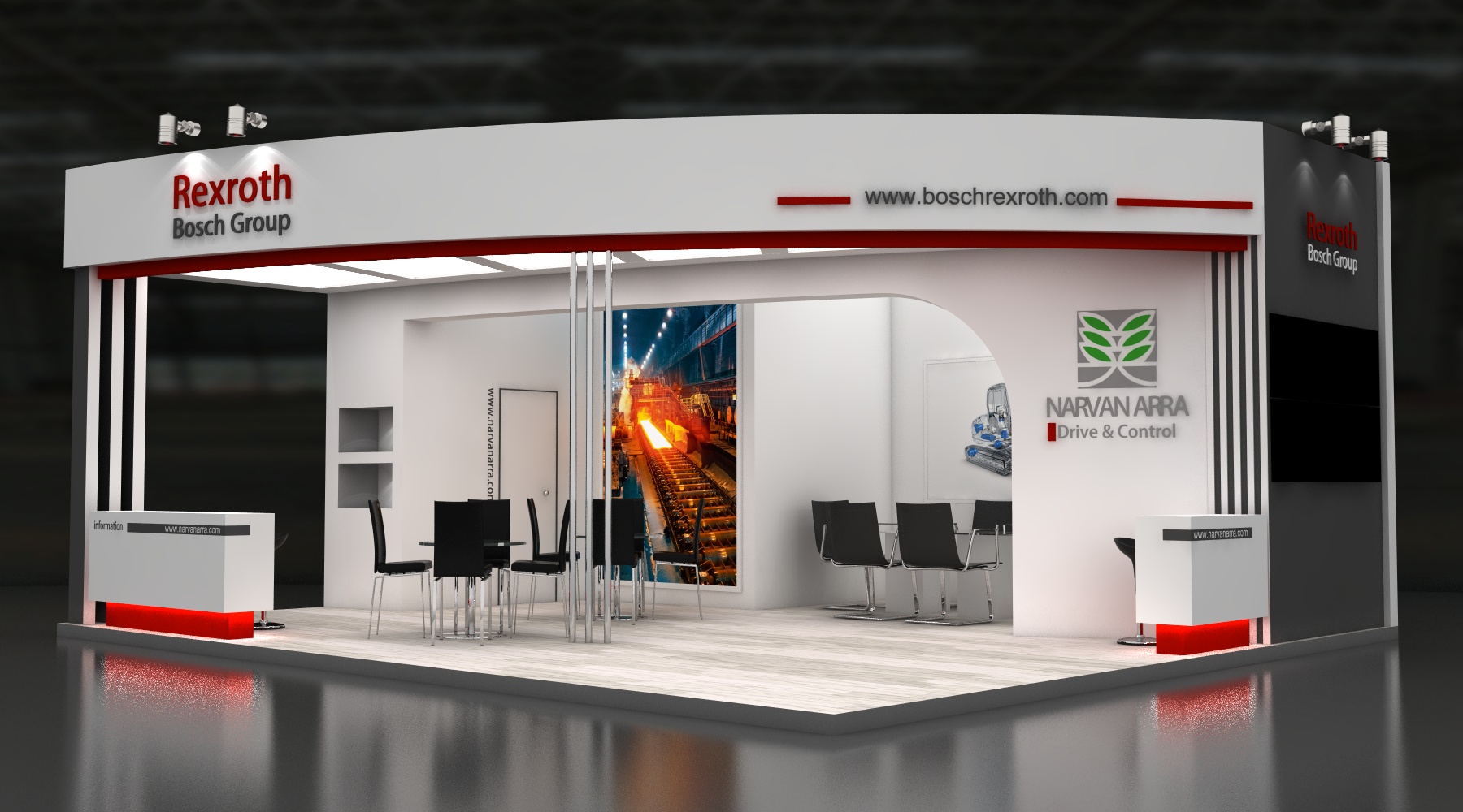 re·roth（bosch group）展览展台设计丨伊朗德黑兰-5