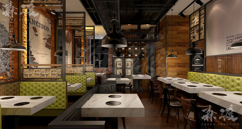 汕头鹿鸣驿火锅店丨中国汕头丨森渡专业餐饮品牌设计-5