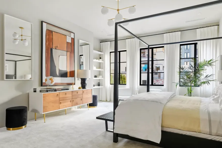 纽约上东区历史建筑的现代艺术改造-12