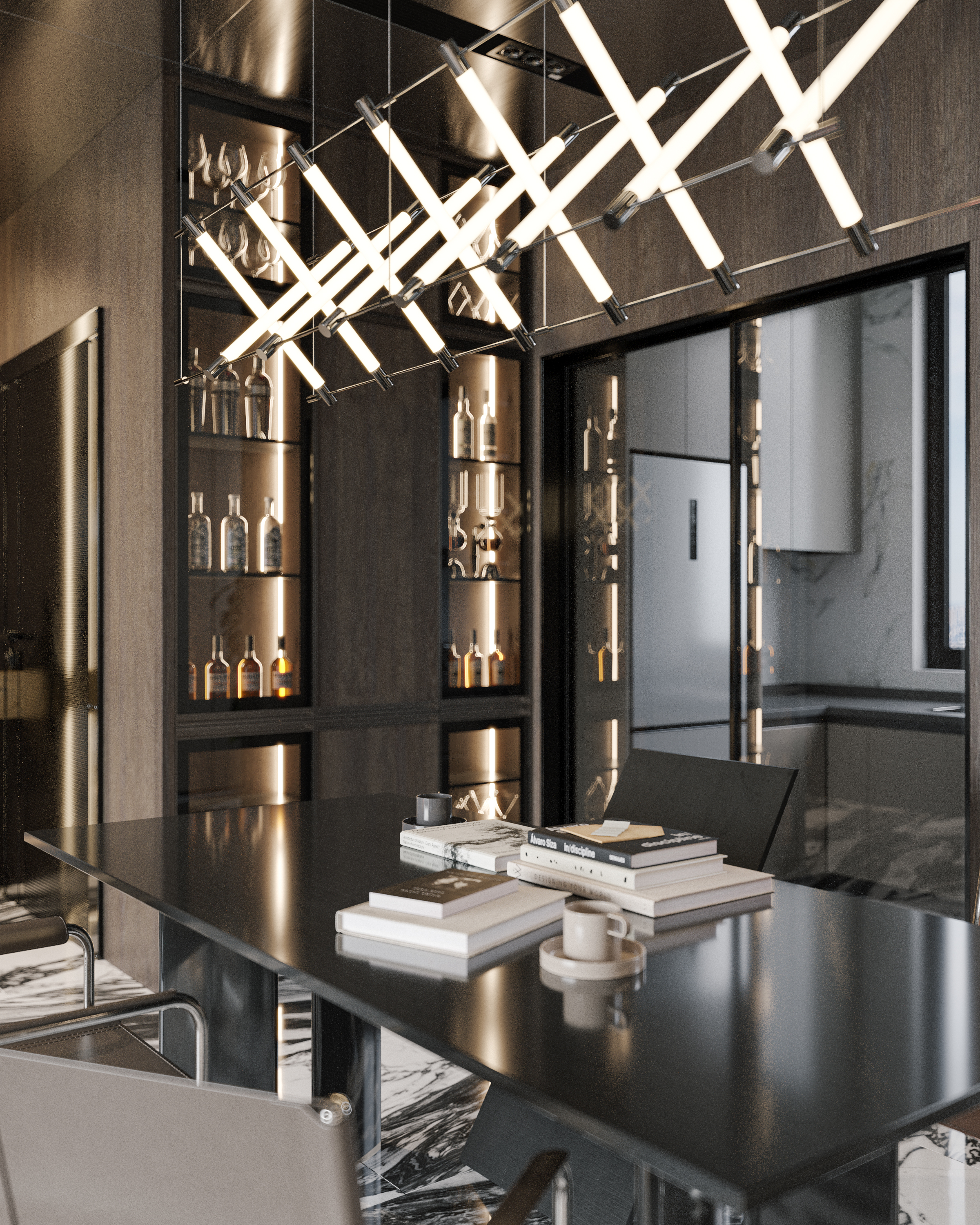 现代 143² 现代家装效果图丨冈舍小李-9