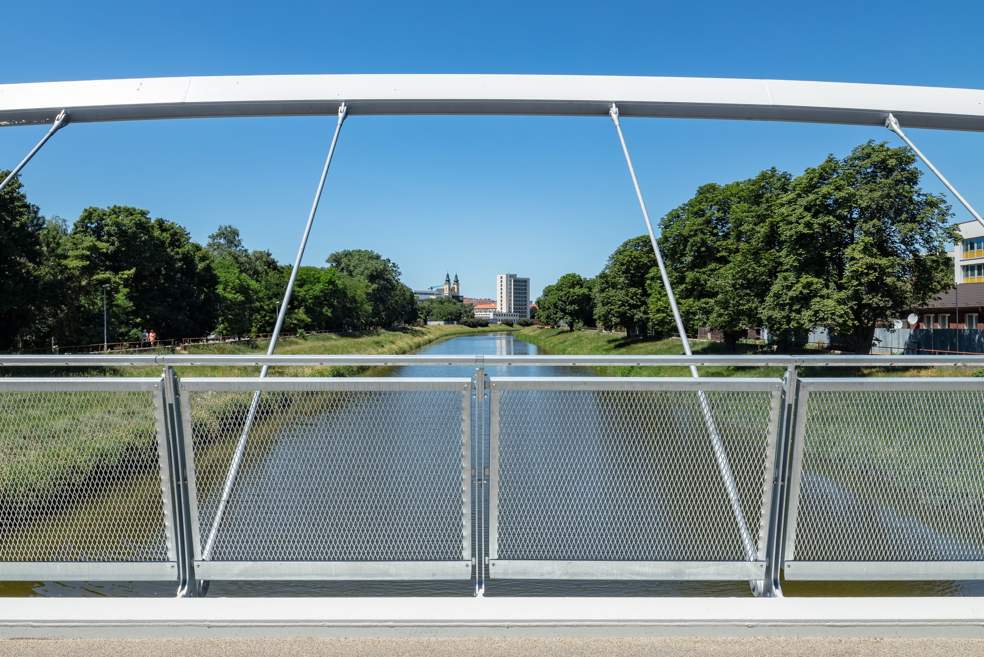 尼特拉河自行车桥丨斯洛伐克尼特拉-8