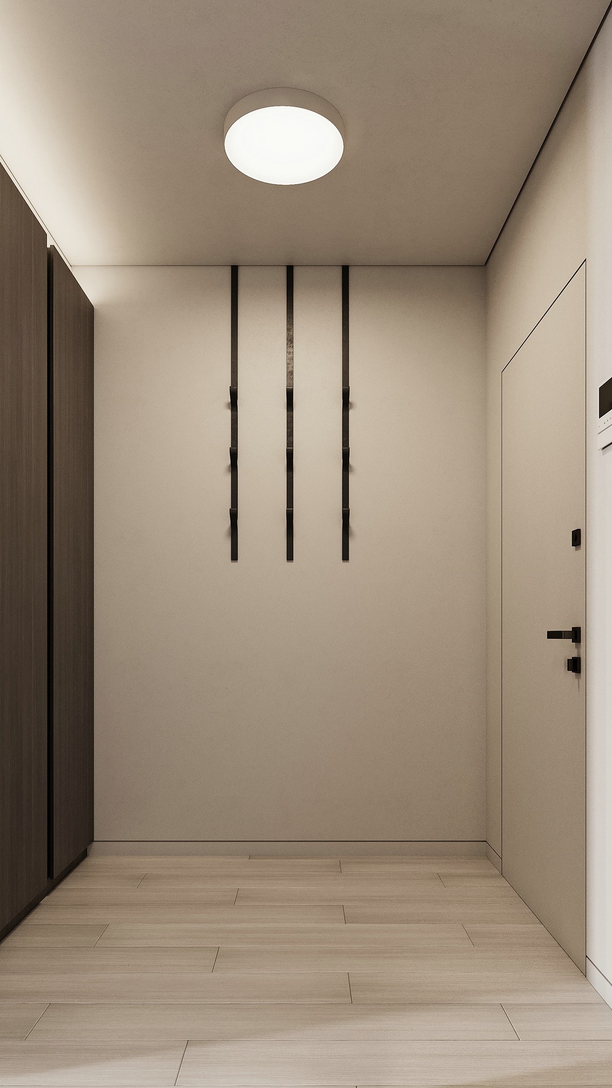 浅色系小空间公寓设计-1