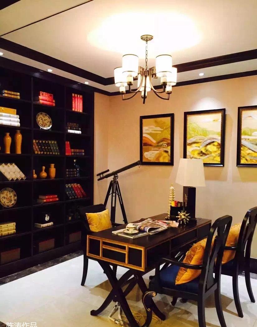 
青岛新中式样板房 -17