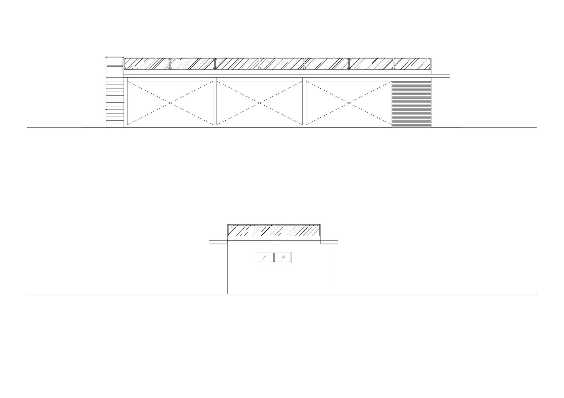 architectural drawing of residential house-24