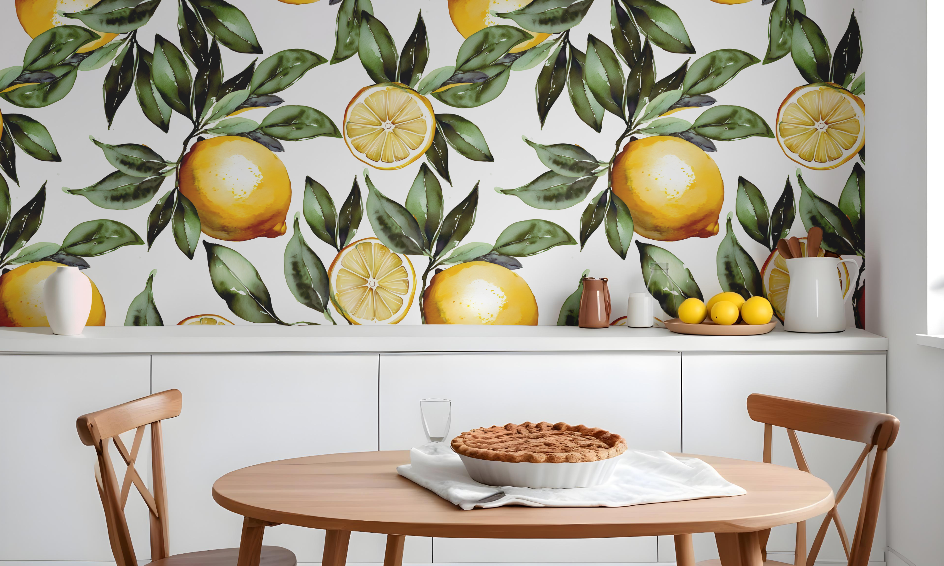 Seamless citrus pattern collection. Free print-5