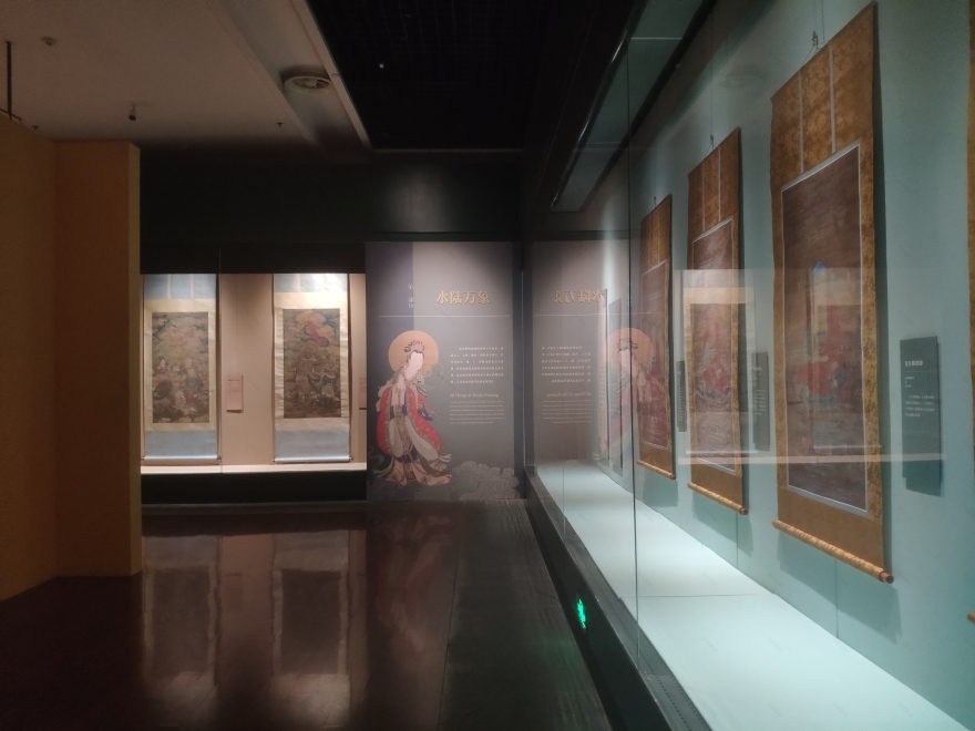 庄严万象 · 中国水陆画艺术精品展丨中国广东丨广东省博物馆-64