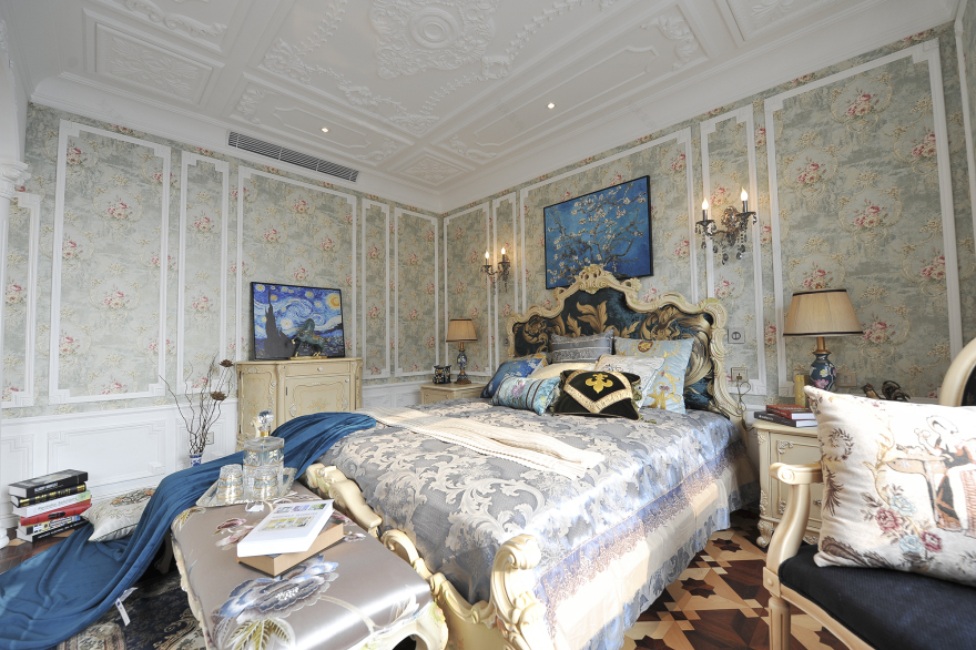 法式贵族风住宅的田园气息-17